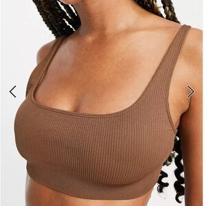 🏷 3/$20 🏷 Weekday Cat recycled soft bra in brown